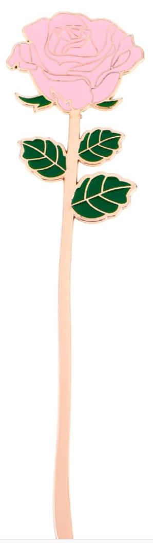 Metal Rose Bookmark